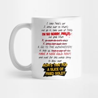 Shaun's Checklist Mug